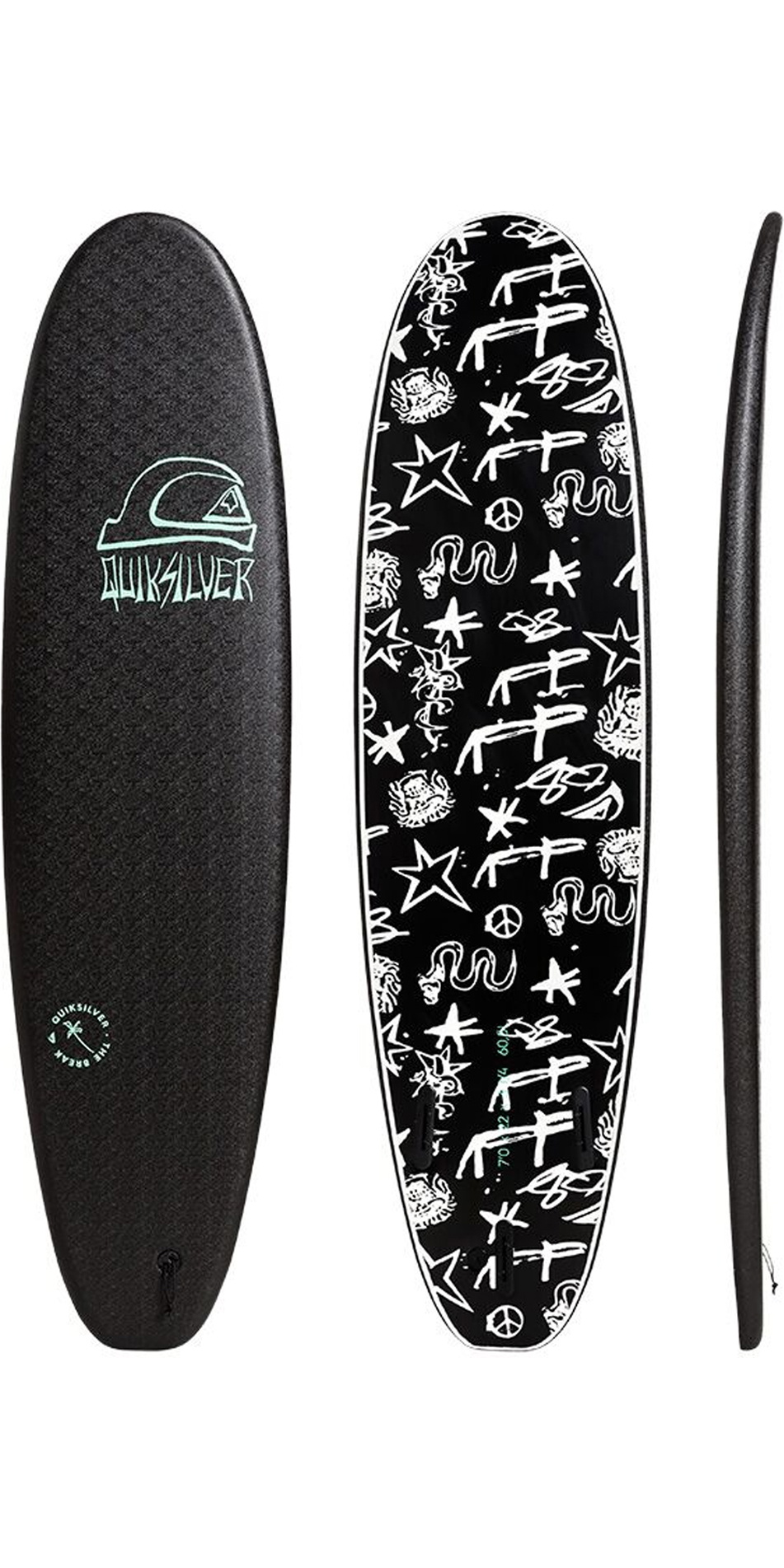 QUIKSILVER 8'0” ソフトボード 発送可